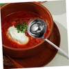 iplusmile Stainless Steel Dual Spout Soup Ladle with Long Handle