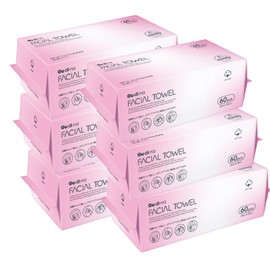 [100% Cotton] Gdina Facial Towels, 60 Sheets (6)