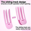 2pcs Fluffy Bangs Styling Comb, Plastic Wind Shaping Styling Comb