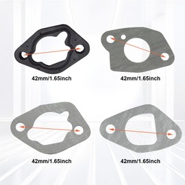 ZAMDOE Gx160 212 Generator Carburetor Gasket Kit for Honda GX200 GX160 GX120 GX140 5.5HP 6.5HP for Generac, Champion, Coleman, Predator 212 CCM Ct200u BT200x 196 CCM 208 CCM 222 4 CCM 1 68F Motor