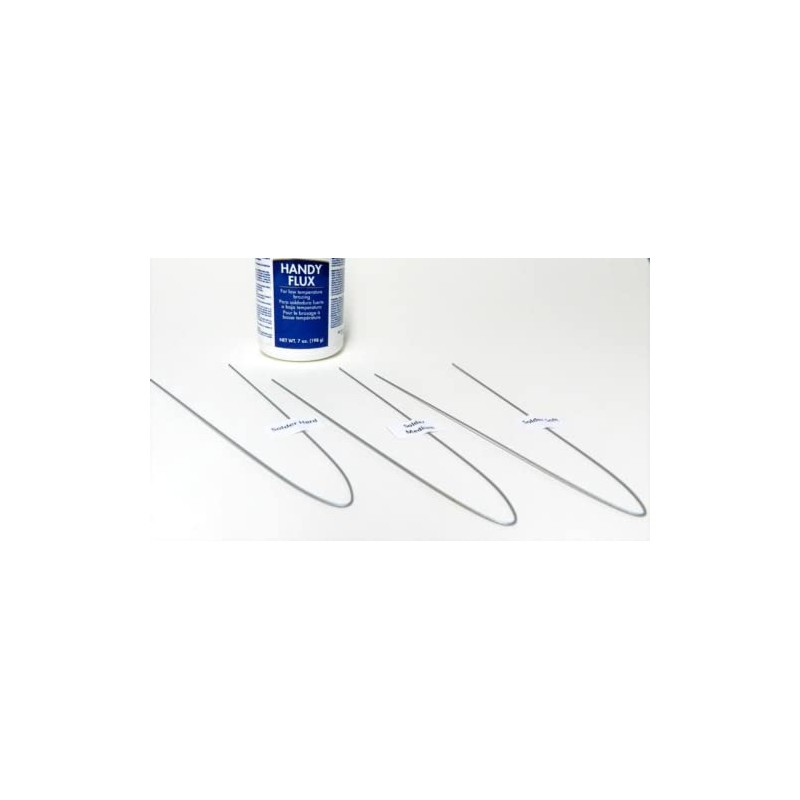 JTS Jewelry Soldering Kit Handy Flux Jewelers Silver Solder Wires