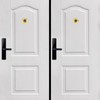 Earl Diamond Solid Brass Square HD 220 Degree Door Viewer