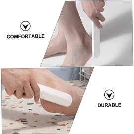 WOONEKY 2pcs Feet Grinding Tool Exfoliating Foot Files Skin-friendly Brush for Callus Removal for Smooth Skin