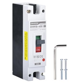 DIHOOL DIHOOL Main 160 Amp DC Circuit Breaker, 500V Battery Disconnect Switch, Master Switch for Car Audio RV Marine Boat Truck Trolling Motors