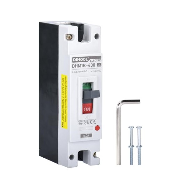 DIHOOL DIHOOL Main 160 Amp DC Circuit Breaker, 500V Battery