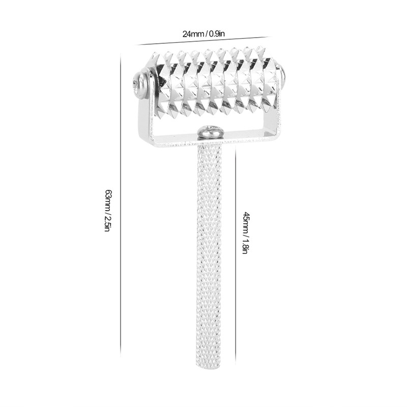 Portable Multi Functional Facial Spring Needle Rolling Massage Roller Massager