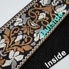 VANSUN VANSUN Stunning Floral Pattern Guitar Strap with Pick Pocket,