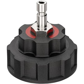 VIGOR Cooling System Diagnostic Adapter V1963N-A, M48 x 3.0 Thread, for Checking and Diagnosing Cooling Systems, Robust Construction for Precise Measurements