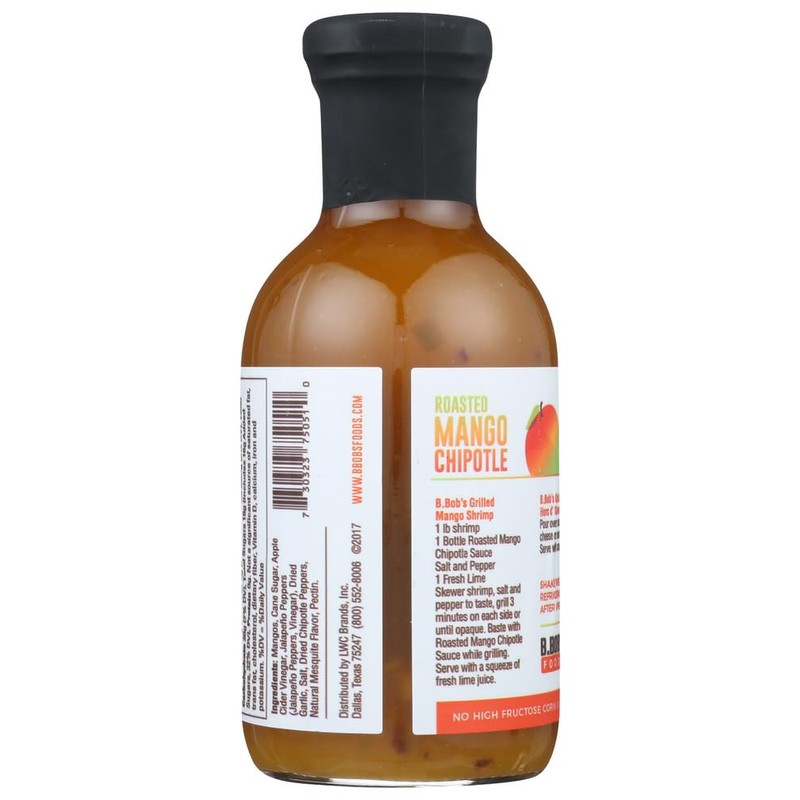 B.Bob's Roasted Mango Chipotle Sauce (Pack of 3).