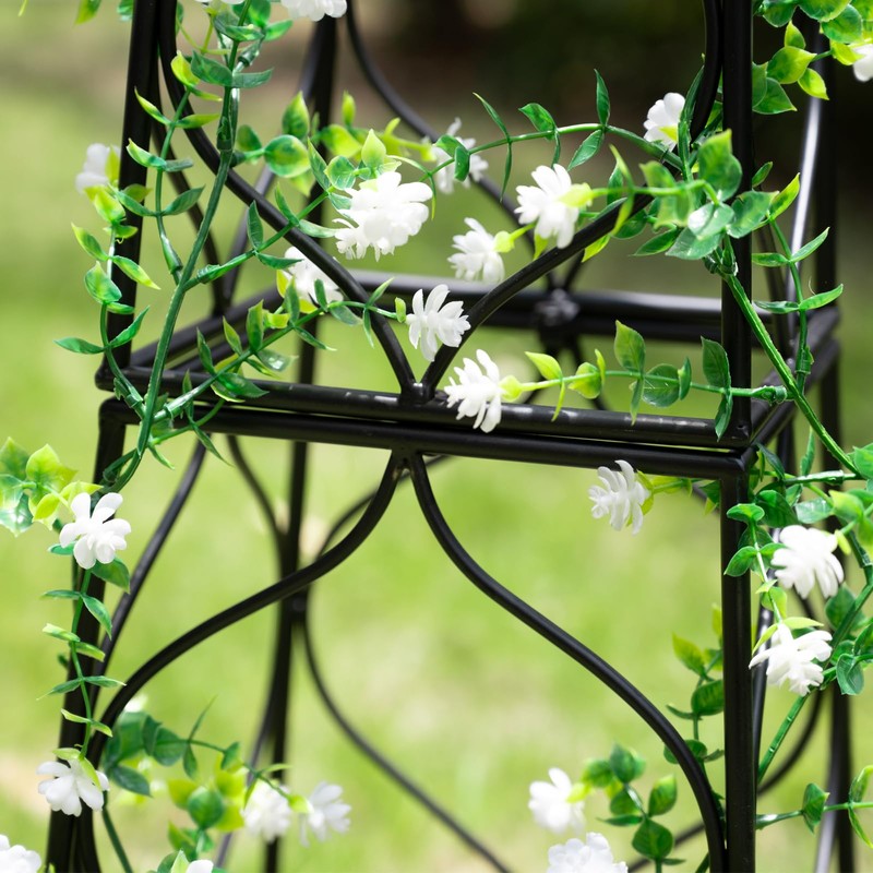 GOOOXIM Obelisk Trellis for Garden - 38.3" x 10.03" Durable
