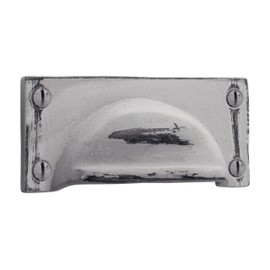 Metafranc Vintage Furniture Handle ✓ Ba 78 x 26 ✓ High Quality ✓ Elegant and Decorative ✓ incl. mounting Material – Studs/Shell Handle/Contoured Handle, 154841