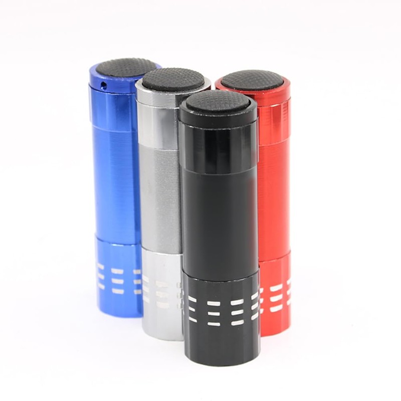 OSALADI 9 UV Blacklight flashlights Glow in Dark flashlights Mini