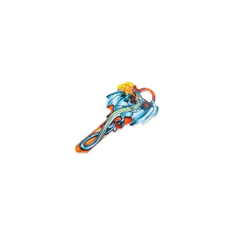 Lucky Line Key Shapes, Medieval DRAGON - House Key Blank,