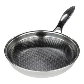 Black Cube Frieling Quick Release Cookware Fry Pan - 9.5-Inch - Non Stick Frying Pans - Quick Release Pans - Stainless Steel Non Stick - Stainless Fry Pan Hybrid Cookware