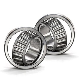 [2-Sets] Cone: JM205149 Cup: JM205110 Tapered Roller Bearing 1.9685" x 3.5433" x 1.1024" (ID x OD x W) | 50 mm x 90 mm x 28 mm (ID x OD x W) Premium Wheel, Axle, Transfer Case Output Shaft Bearings