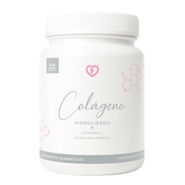 CARO FIT | Colágeno Hidrolizado en polvo con Ácido Hialurónico, Vitamina C, Resveratrol y Coenzima Q-10 | Suplemento Antioxidante Sin Azúcar y Sin Sabor para Piel Radiante, Cabello Saludable y Uñas Fuertes - 500g