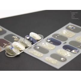 nanosase BNS Bundle, 3D Nail Stickers + SPA Moisturizing Hand Mask (Mask+K07 Starlight Heaven 1pk)