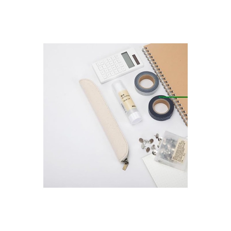 Cartucheras De Maquillaje Estuche de lona Pure Color Simple Mini