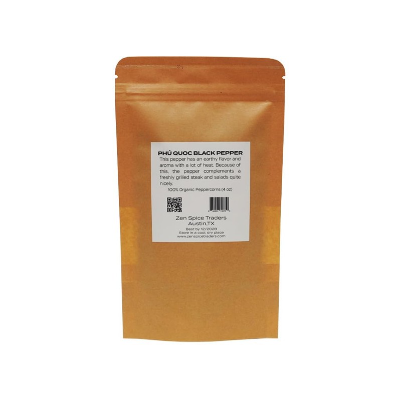 Phú Quoc Organic Black Peppercorns | Zen Spice Traders |