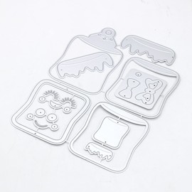 KSCRAFT Marshmallow Shaker Metal Cutting Dies Stencils for DIY Scrapbooking/photo album Decorative Embossing DIY Paper Cards (Big Size)