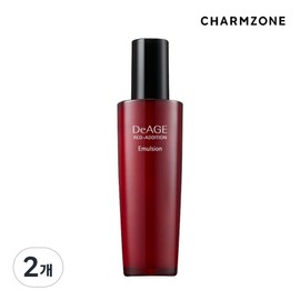 Charmzone DeAge Red Addition Lotion Emulsion, 120ml, 2 pieces / 참존 디에이지 레드애디션 로션 에멀전, 120ml, 2개