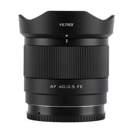 VILTROX AF 40mm f2.5 FE Full Frame Lens for Sony, 40mm f/2.5 Prime e Mount Lens for Sony a7cr a7ii a9iii a7cii a7rv a6700 a7iv a7iii ZV-E10 II a6600 a6400