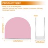 YETTASBIN Pink Napkin Holder for Table, Acrylic Upright Non Slip