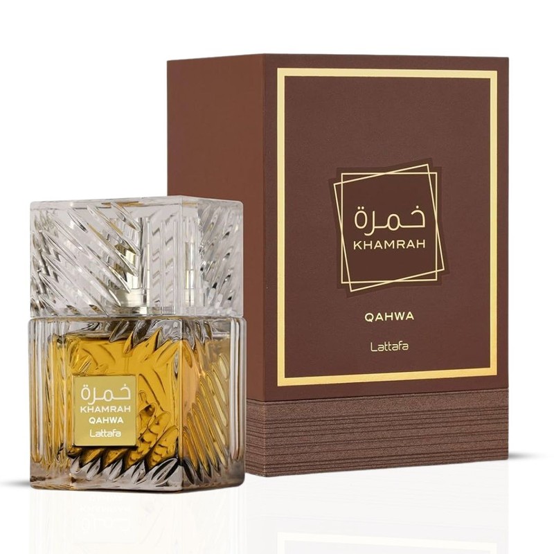 Lattafa Khamrah Qahwa & Khamrah Dukhan EDP Sprays 100ML (3.4
