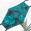 Myga Bamboo Palm Tree Print Face Covering - Face Mask