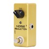 Noise Gate Pedal, Noise Reduction Effect Pedal with LED Indicator,