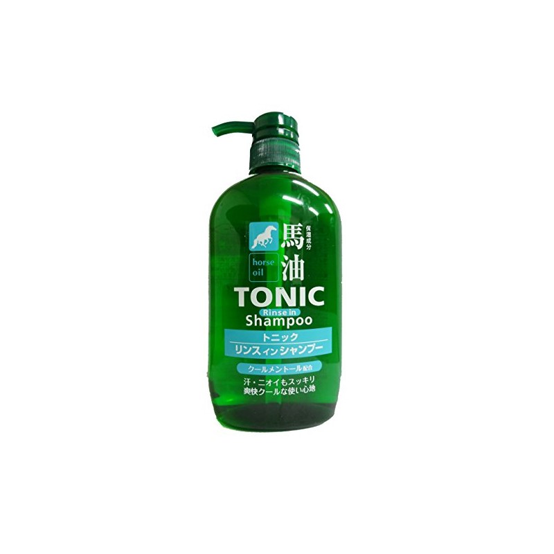 TK Corporation Horse Oil Tonic Rinse In Shampoo, 20.3 fl