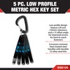 Performance Tool W86109 Metric Low Profile Offset Hex Key Wrench