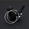 Clip On Big Large Fake Hoop Earrings for Women Non