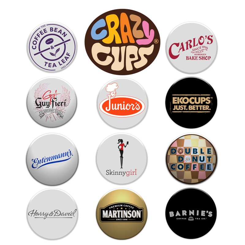 Flavored Coffee Pods Variety Pack for Keurig K Cups Brewers,