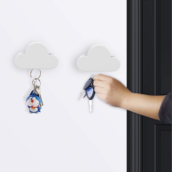 MoKo Magnetic Key Holder, Pack of 2 Key Storage for