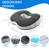 Spalivivre Orthopaedic Seat Cushion, Memory Foam Anti Bedsore Seat Cushion,