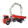 MagiDeal Crane Truck Toy,Construction Truck Toy,for Ages 3+,Boys,Miniature Pretend Play