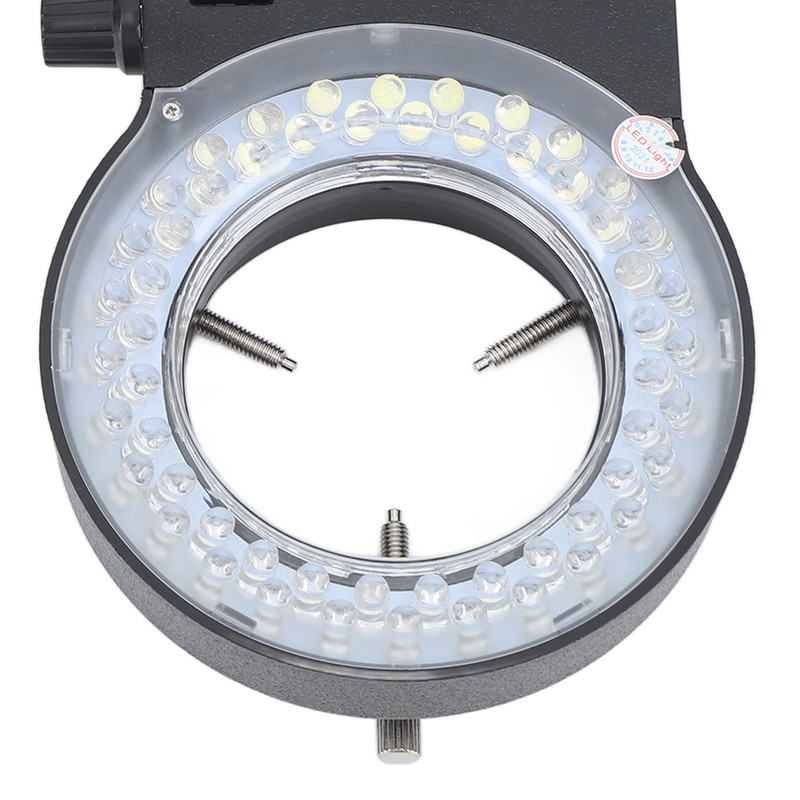 Microscope Ring Light LED Light Source Adjustable Microscope Accessory 100‑240V