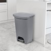 Glad Trash Can | Plastic Kitchen Waste Bin with Odor