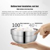 ZHCHSH 10 x 304 Stainless Steel Double Wall Insulated Soup