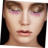 Baluue 5sets Glitter Lashes False Eyelashes Fluorescent Makeup Diy 3d