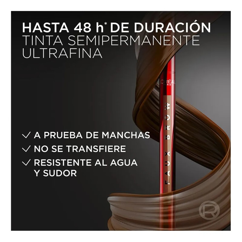 Lapiz De Cejas Efecto 3d Infallible Faux Brow L'oréal Paris