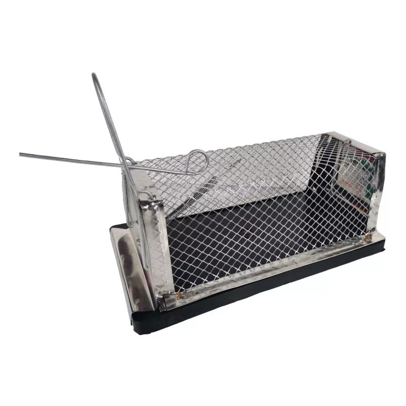 Jal 2 Ratoneras Tipo Jaula Trampa Raton Rata 27cm