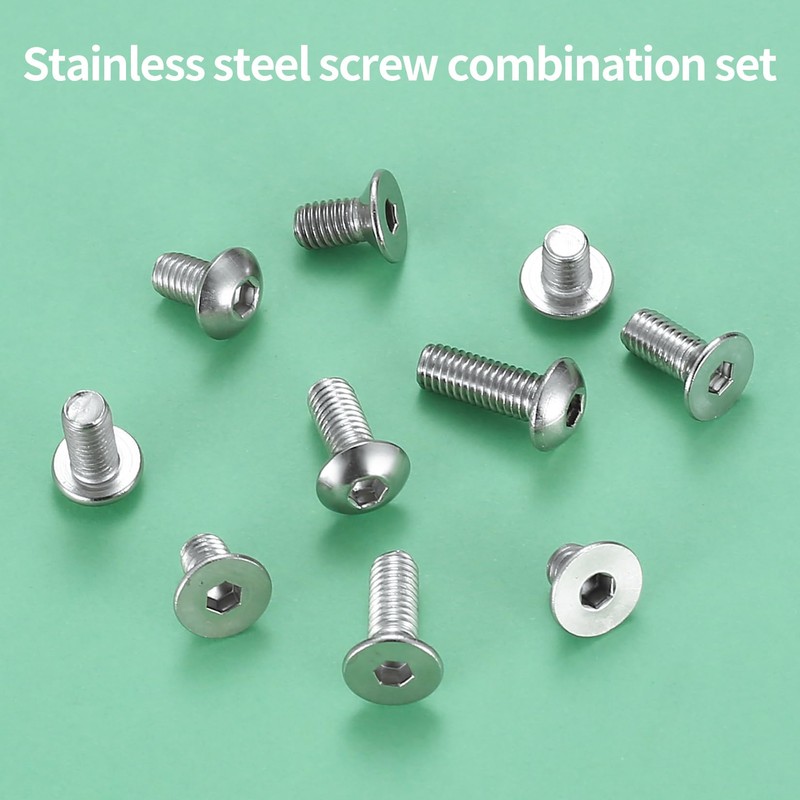 360 Pcs M5 Metric Hex Socket Head Cap Screws &