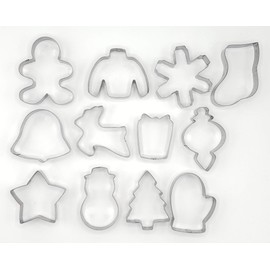 Handstand Kitchen Winter Wonderland 12-piece Cookie Cutter Assortment