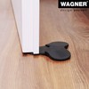 WAGNER 3STOP COLOR BLACK Floor Door Stop, Diameter 110 x