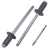 SKIR'CO Pack of 100 Painted Blind Rivets 4.0 x 10