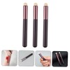 SAFIGLE 3Pcs Lip Brush Artificial Fiber Smudge Brush for Lip