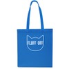 Fluff Off Cat Face Tote Shopping Gym Beach Bag 42cm