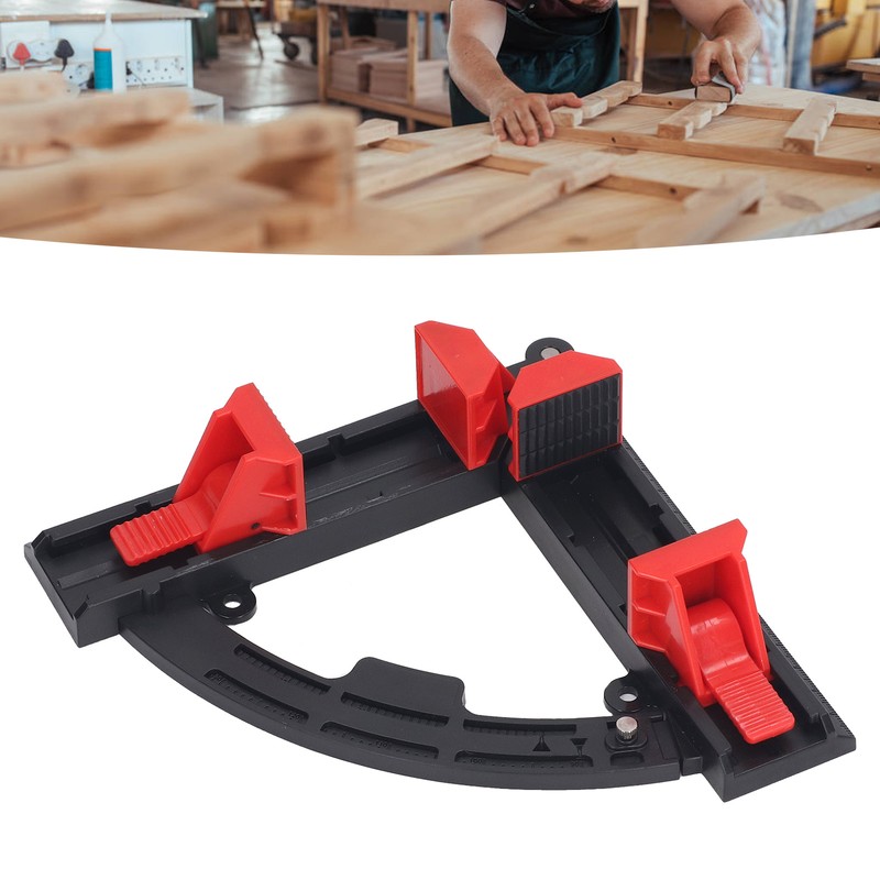 30°‑90° Woodworking Adjustable Corner Clamp Wood Right Angle Frame Clamp